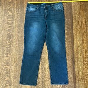 Democracy Blue Straight Leg Jeans size 16